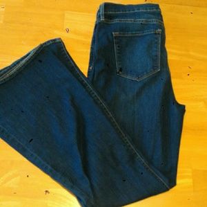 Old navy vintage flare hi rise jeans